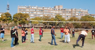 Fun Day volleyball