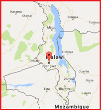 lilongwe map